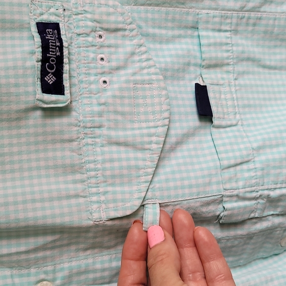 Columbia PFG 100% cotton light and airy fishing/boating shirt - Picture 8 of 12